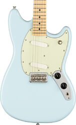 Retro rock electric guitar Fender Player Mustang (MEX, MN) - Surf blue