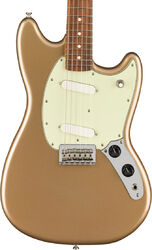 Retro rock electric guitar Fender Player Mustang (MEX, PF) - Firemist gold