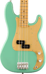 Solid body electric bass Fender Vintera 50's Precision Bass (MEX, MN) - Seafoam green