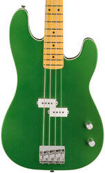 Solid body electric bass Fender Aerodyne Special Precision Bass (Japan, MN) - Speed green metallic