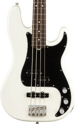 Solid body electric bass Fender American Performer Precision Bass (USA, RW) - Arctic white