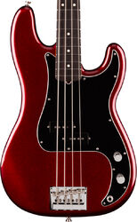 Solid body electric bass Fender American Professional Precision Bass (USA, RW) - oxblood