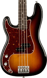 Solid body electric bass Fender American Professional II Precision Bass Left Hand (USA, RW) - 3-color sunburst