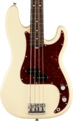 Solid body electric bass Fender American Professional II Precision Bass (USA, RW) - Olympic white