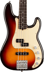 Solid body electric bass Fender American Ultra Precision Bass (USA, RW) - Ultraburst