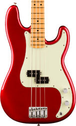 75th Anniversary Player II Precision Bass (MEX, MN) - candy apple red