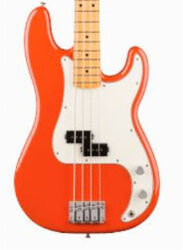 Solid body electric bass Fender Player II Precision Bass (MEX, MN) - Rallye Orange