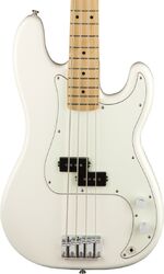 Solid body electric bass Fender Player Precision Bass (MEX, MN) - Polar white