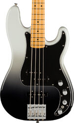 Solid body electric bass Fender Player Plus Precision Bass (MEX, MN) - Silver smoke