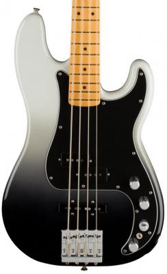 Solid body electric bass Fender Player Plus Precision Bass (MEX, MN) - Silver smoke