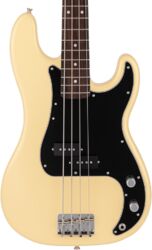 Solid body electric bass Fender Made in Japan Traditional 70s Jazz Bass (RW) - Vintage white