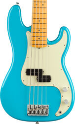 Solid body electric bass Fender American Professional II Precision Bass V (USA, MN) - Miami blue