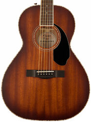 Folk guitar Fender PS-220E Parlor All Mahogany - Aged cognac burst