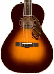 Electro acoustic guitar Fender PS-220E Parlor - 3-color vintage sunburst