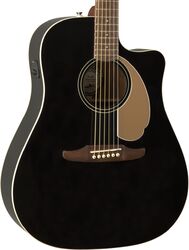Folk guitar Fender Redondo Player - Jetty black