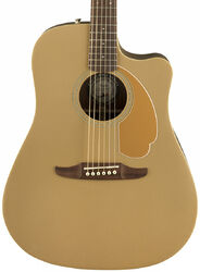 Folk guitar Fender Redondo Player - Bronze satin
