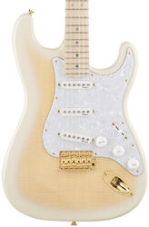 Str shape electric guitar Fender Ritchie Kotzen Stratocaster Ltd (Japan, MN) - Transparent white burst
