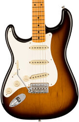 Left-handed electric guitar Fender American Vintage II 1957 Stratocaster LH (USA, MN) - 2-color sunburst