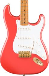Str shape electric guitar Fender Vintera II '50s Stratocaster Ltd (MEX, MN) - Fiesta red