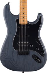 Str shape electric guitar Fender American Professional II Stratocaster HSS HT Ltd (MN, USA) - Ebony smoke