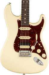 Str shape electric guitar Fender American Professional II Stratocaster HSS (USA, RW) - Olympic white