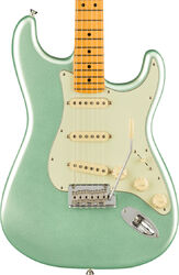 Str shape electric guitar Fender American Professional II Stratocaster (USA, MN) - Mystic surf green