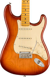 Str shape electric guitar Fender American Professional II Stratocaster (USA, MN) - Sienna sunburst