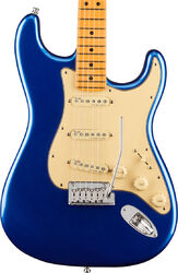 Str shape electric guitar Fender American Ultra Stratocaster (USA, MN) - Cobra blue