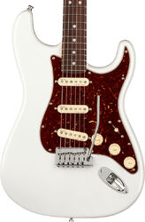 Str shape electric guitar Fender American Ultra Stratocaster (USA, RW) - Arctic pearl