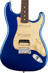 Str shape electric guitar Fender American Ultra Stratocaster HSS (USA, RW) - Cobra blue