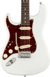Left-handed electric guitar Fender American Ultra Stratocaster Left Hand (USA, RW) - Arctic pearl