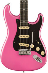 Str shape electric guitar Fender American Ultra Stratocaster Ltd (USA, EB) - Bubble gum metallic