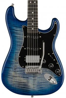 Solid body electric guitar Fender American Ultra Stratocaster HSS Ltd (USA, EB) - Denim burst