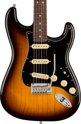 Str shape electric guitar Fender American Ultra Luxe Stratocaster (USA, RW) - 2-color sunburst