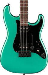Str shape electric guitar Fender Boxer Stratocaster HH (Japan, RW) - Sherwood green metallic