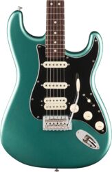 Str shape electric guitar Fender American Professional Classic Stratocaster HSS (USA, RW) - Faded sherwood green metallic