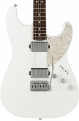 Str shape electric guitar Fender Made in Japan Elemental Stratocaster - Nimbus white
