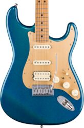 Str shape electric guitar Fender American Ultra II Stratocaster HSS Ltd (MN, USA) - Aurora Metallic