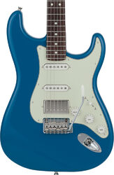Str shape electric guitar Fender Made in Japan Hybrid II Stratocaster HSS (RW) - Forest Blue