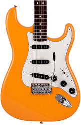 Str shape electric guitar Fender Made in Japan Limited International Color Stratocaster - Capri orange