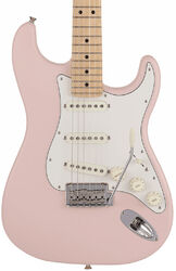 Electric guitar for kids Fender Made in Japan Junior Stratocaster (JAP, MN) - Satin shell pink
