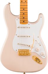 Str shape electric guitar Fender Vintera III Late '50s Stratocaster Ltd (MEX, MN) - white blonde