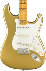 Str shape electric guitar Fender Lincoln Brewster Stratocaster (USA, MN) - Aztec gold