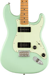 Str shape electric guitar Fender Noventa Stratocaster (MEX, MN) - Surf green