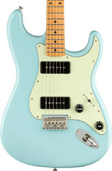 Str shape electric guitar Fender Noventa Stratocaster (MEX, MN) - Daphne blue