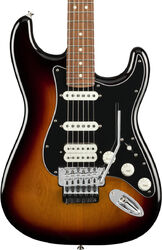 Str shape electric guitar Fender Player Stratocaster Floyd Rose (MEX, PF) - 3-color sunburst