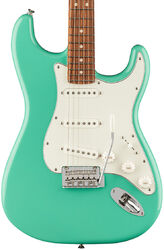 Str shape electric guitar Fender Player Stratocaster (MEX, PF) - Seafoam Green