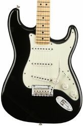 Str shape electric guitar Fender Player Stratocaster (MEX, MN) - Black