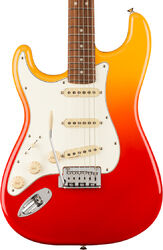 Left-handed electric guitar Fender Player Plus Stratocaster LH (MEX, PF) - Tequila sunrise