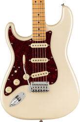 Left-handed electric guitar Fender Player Plus Stratocaster LH (MEX, MN) - Olympic pearl
